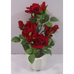 Róża z doniczką 44cm
