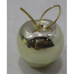 Ceramika - złote jabłko 8cm...